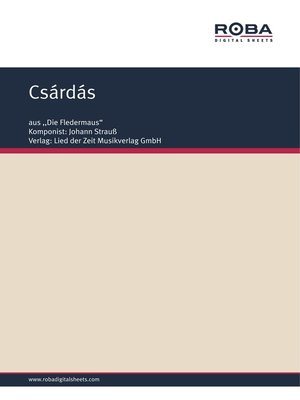 cover image of Csárdás